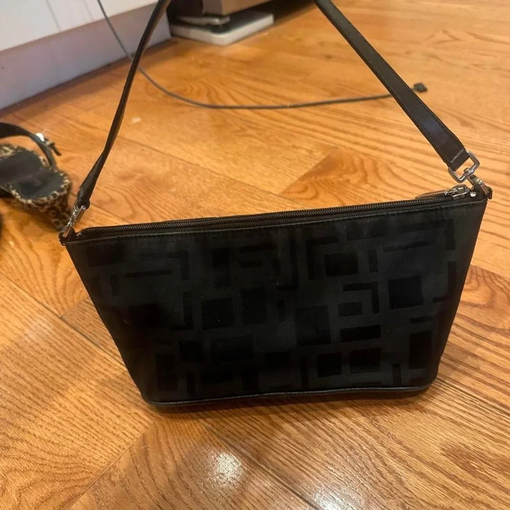 Vintage Black Logo Bag